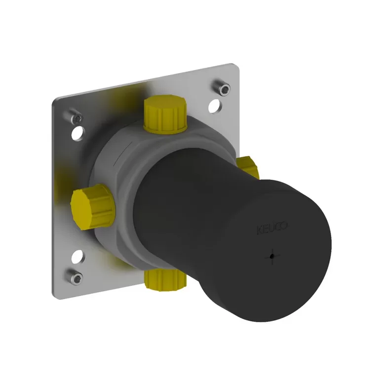 Keuco IXMO iebūvējamā daļa 3 funkciju stop ventīlim