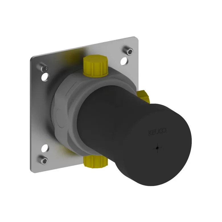 Keuco IXMO iebūvējamā daļa 3 funkciju stop ventīlim ar dušas izvadu