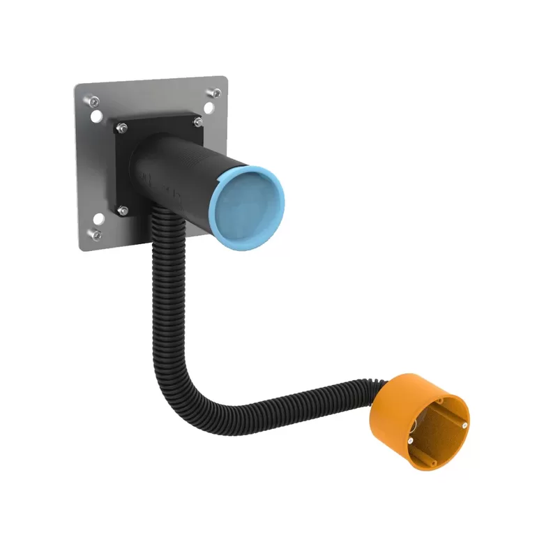 Iebūvējamā daļa elektroniskajiem Keuco ūdens maisītājiem no sienas