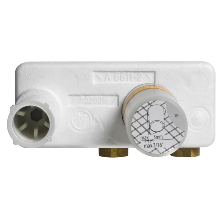 KWC HOME ACCESSOIRES KWC concealed unit 2-hole wall brushed graphite  (39.001.402.179 / 3600016810)
