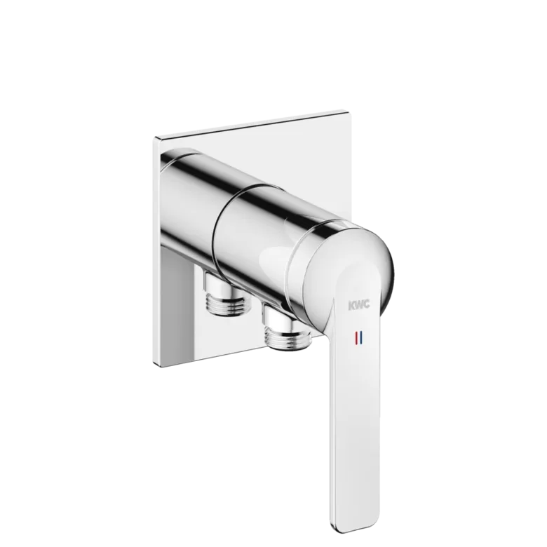 KWC Home DOMO 6.0 Homebox 1-daļīga iebūvējamā dušas maisītāja dekoratīvā daļa, hroms (21.664.550.000)