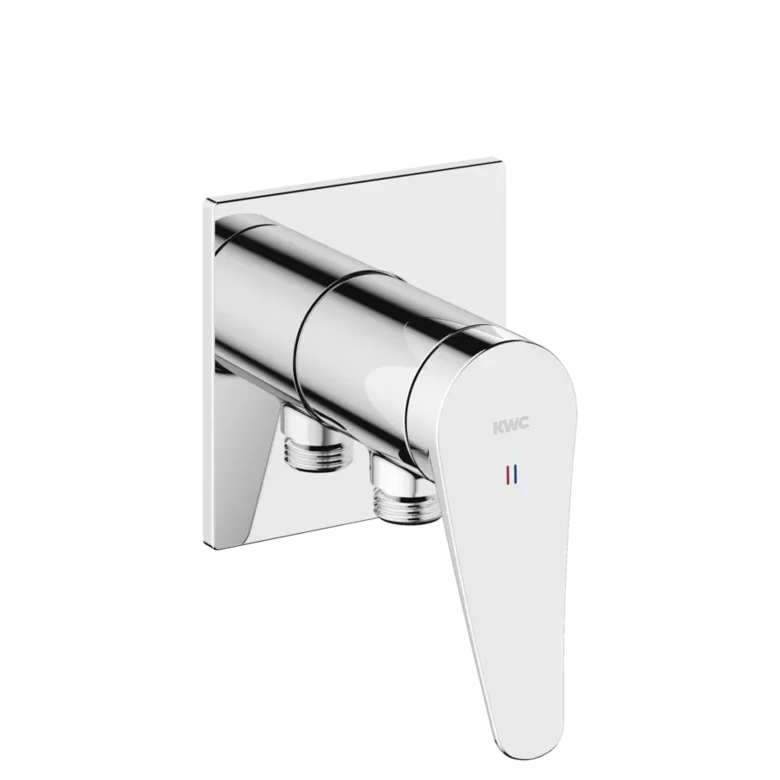 KWC Home ACTIVO Homebox 1-daļīga iebūvējamā dušas maisītāja dekoratīvā daļa, hroms (21.404.550.000)