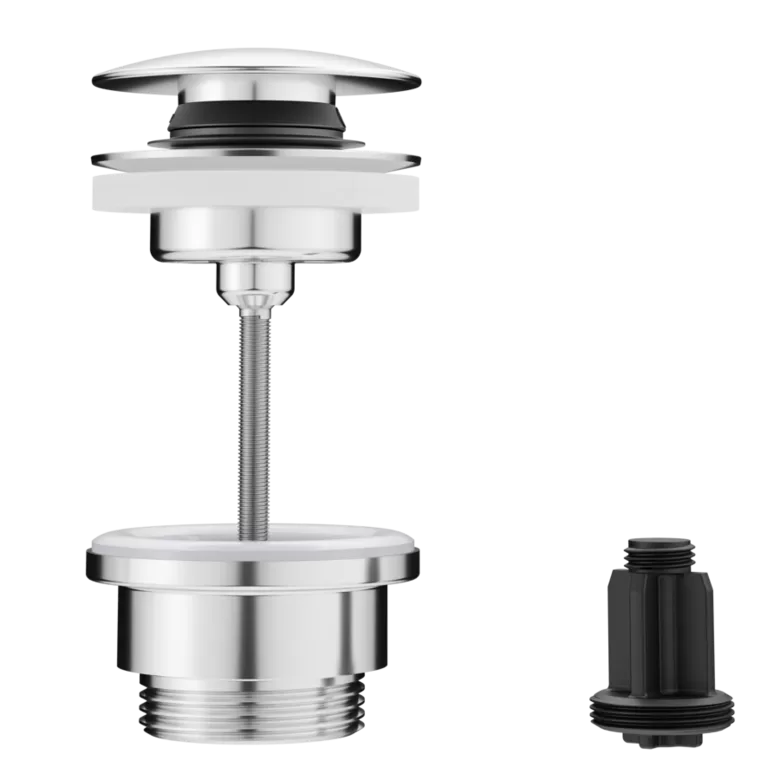 KWC HOME ACCESSOIRES Pop-up valve Push Open stainless steel, chrome  (Z.540.049.000 / 3600004482)