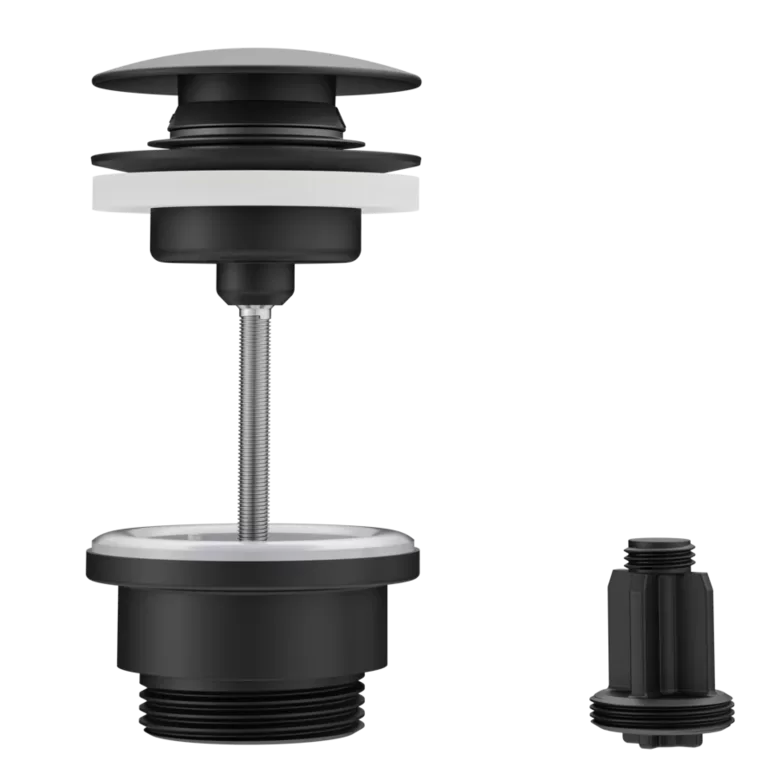 KWC HOME ACCESSOIRES Pop-up valve Push Open matt black  (Z.540.049.776 / 3600015501)