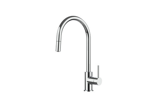 FRESH virtuves izlietnes ūdens maisītājs ar izvelkamu rokas dušu