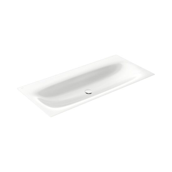 EDITION 11 ART Emaljas izlietne bez krāna atveres 1206 x 4 x 493 mm