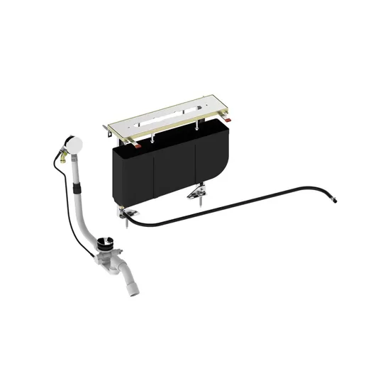 Mounting unit for 51130 010500 chrome-plated