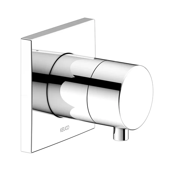 Keuco IXMO Stop ventīlis DN15 priekš 1 funkcijas ar kvadrātveida rozeti