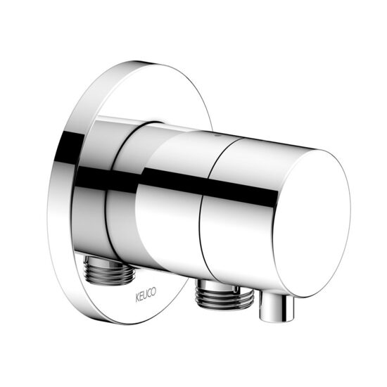 Keuco IXMO Stop ventīlis DN15 priekš 1 funkcijas ar apaļu rozeti un dušas izvadu