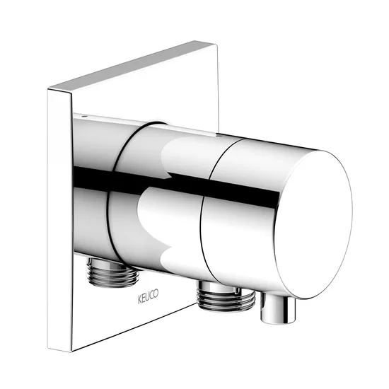 Keuco IXMO Stop ventīlis DN15 priekš 1 funkcijas ar kvadrātveida rozeti un dušas izvadu