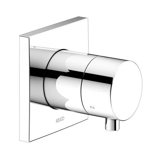 Keuco IXMO Stop ventīlis DN15 priekš 3 funkcijas ar kvadrātveida rozeti