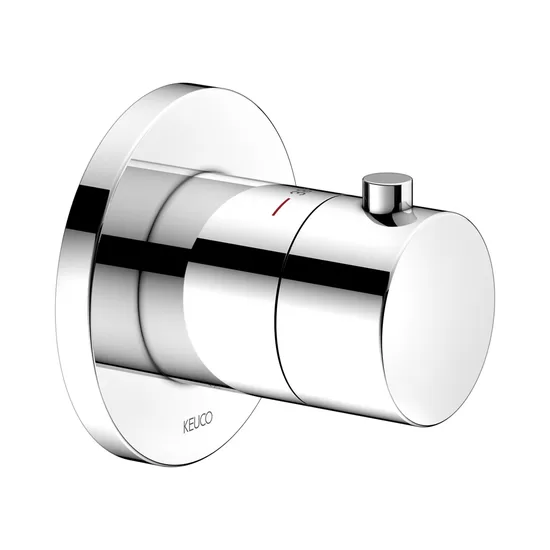 Keuco IXMO termostata ūdens maisītāja virsapmetuma daļa ar apaļu rozeti