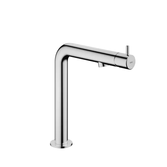 KWC Home ONO E izlietnes ūdens maisītājs 195/189 ar push-open izplūdi, hroms (12.578.671.000FL)