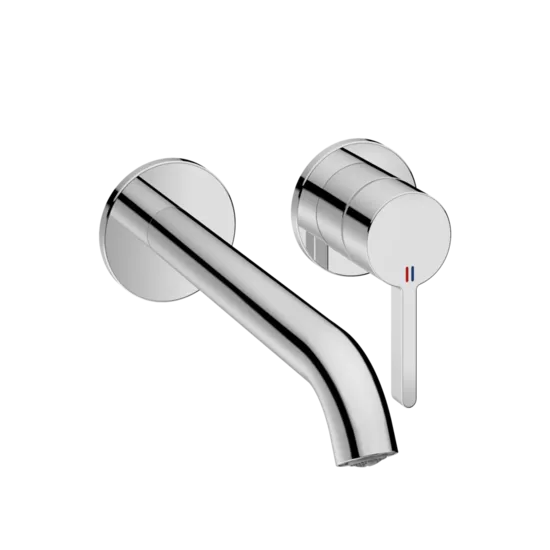 11.422.064.000 KWC BEVO dekoratīvā daļa izlietnes ūdens maisītājam no sienas A225, hroms