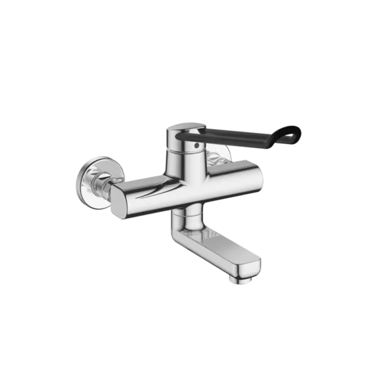 KWC Home VITA PRO 2.0 vien-sviras izlietnes maisītājs, sienas montāža, ar projekciju 190mm, hroms (11.522.102.000LL)