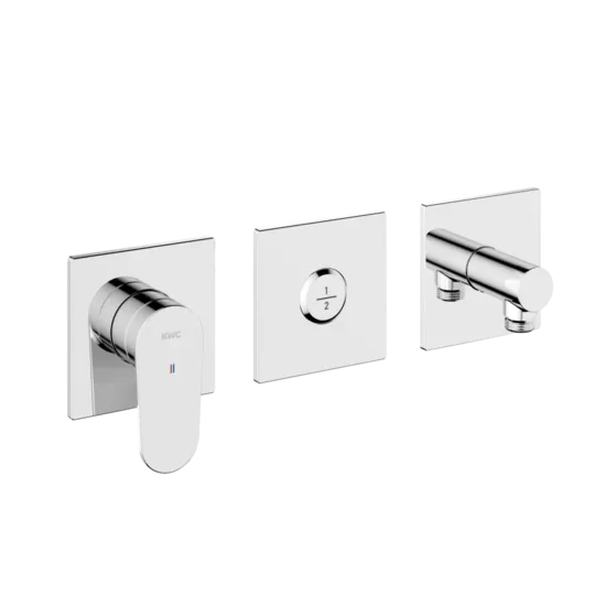 KWC HOME ELLA Homebox 2-ceļu iebūvējamā ūdens maisītaja funkcionālā daļa, hroms (20.384.550.000 125296)
