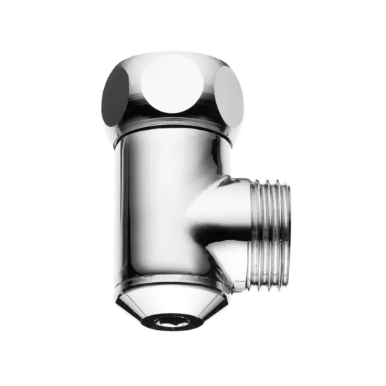 KWC Home drenāžas vārsts 1/2" x 1/2" (Automātiska šļūtenes iztukšošana), hroms (26.000.900.000)