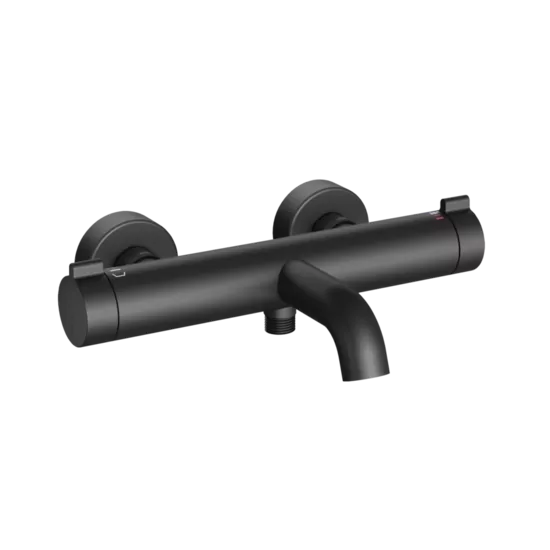 KWC Home termostata vannas ūdens maisītājs, melns matēts (26.009.533.176)