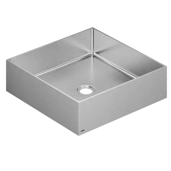 KWC HOME nerūsējošā tērauda dizaina izlietne 400x400x110mm stainless steel  (80.002.120.700 / 3600009506)