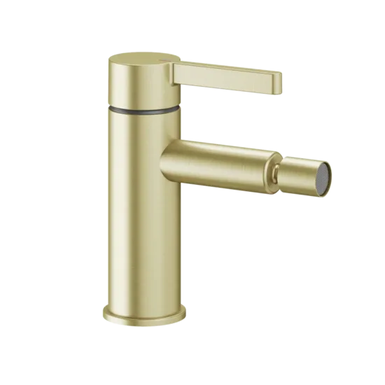 KWC HOME BEVO bidē ūdens maisītājs ar push-open izplūdi,  brushed gold  (13.421.641.175FL / 3600013438)