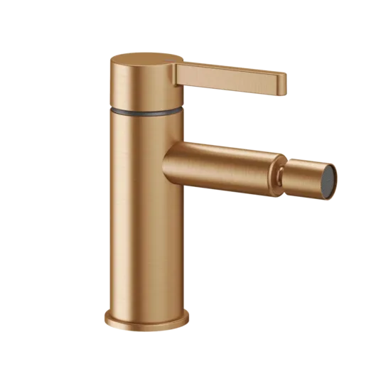 KWC HOME BEVO bidē ūdens maisītājs ar push-open izplūdi, brushed copper (13.421.641.178FL / 3600013446)