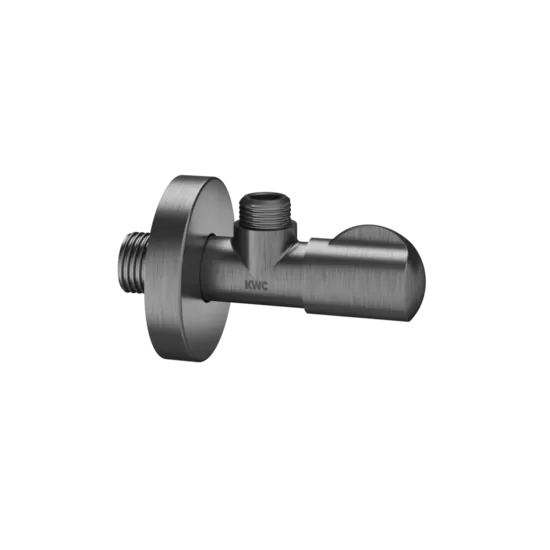 KWC HOME stūra ventīlis G1/2"x G3/8", brushed graphite (27.002.060.179 / 3600013517)