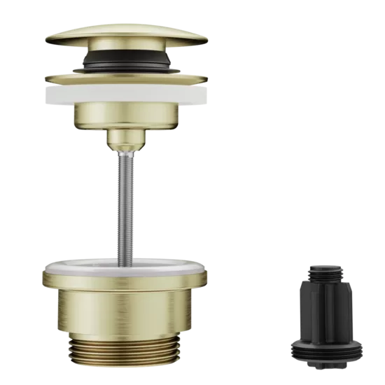 KWC HOME ACCESSOIRES Pop-up valve Push Open brushed gold  (Z.540.049.775 / 3600013518)