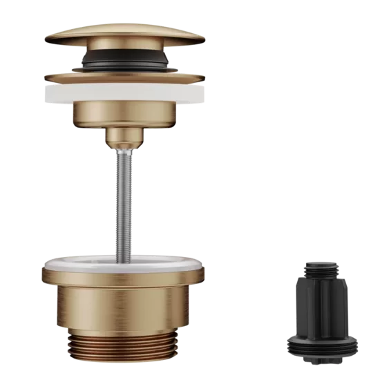 KWC HOME ACCESSOIRES Pop-up valve Push Open brushed copper  (Z.540.049.778 / 3600013519)