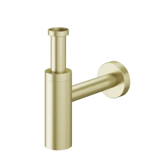 KWC HOME sifons 1 1/4", ø40 mm, brushed gold  (Z.538.992.775 / 3600013531)