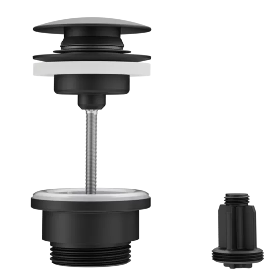 KWC HOME ACCESSOIRES Pop-up valve Push Open matt black  (Z.540.049.776 / 3600015501)