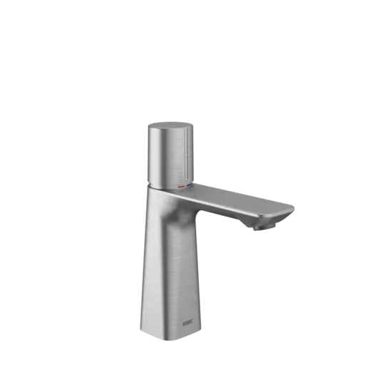 KWC HOME ORA izlietnes ūdens maisītājs A115, bez izplūdes, brushed steel (12.498.051.177FL / 3600016919)