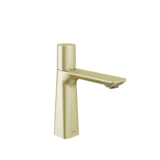 KKWC HOME ORA izlietnes ūdens maisītājs A140, ar Push Open izplūdi, brushed gold (12.498.642.175FL / 3600016941)