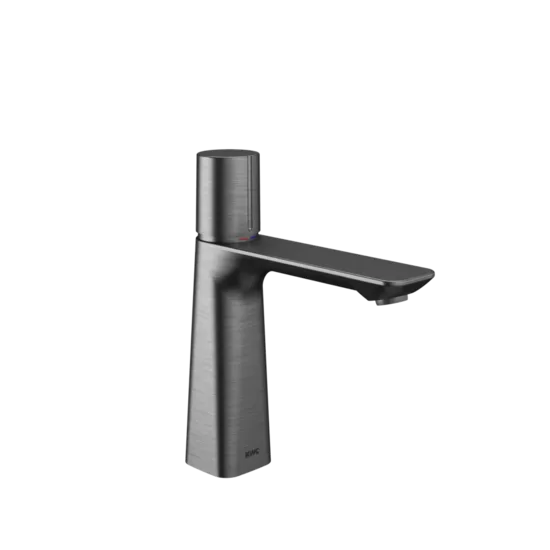 KWC HOME ORA izlietnes ūdens maisītājs A140, bez izplūdes, brushed graphite (12.498.052.179FL / 3600016970)