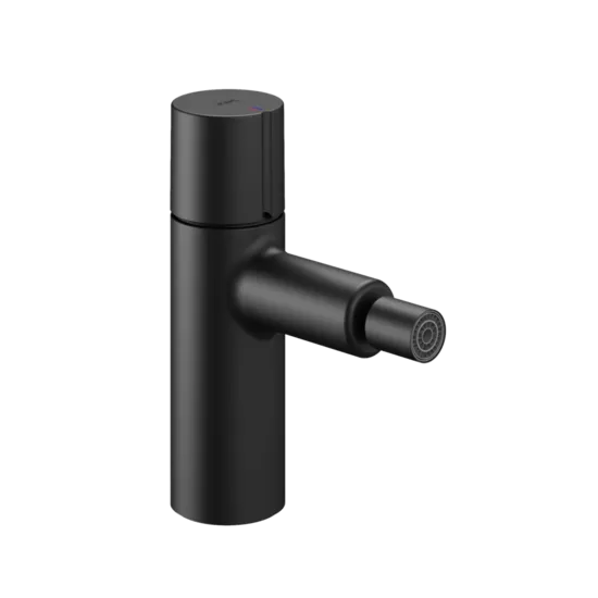 KWC HOME ORA bidē ūdens maisītājs ar push-open izplūdi, matt black (13.491.064.176FL / 3600016995)