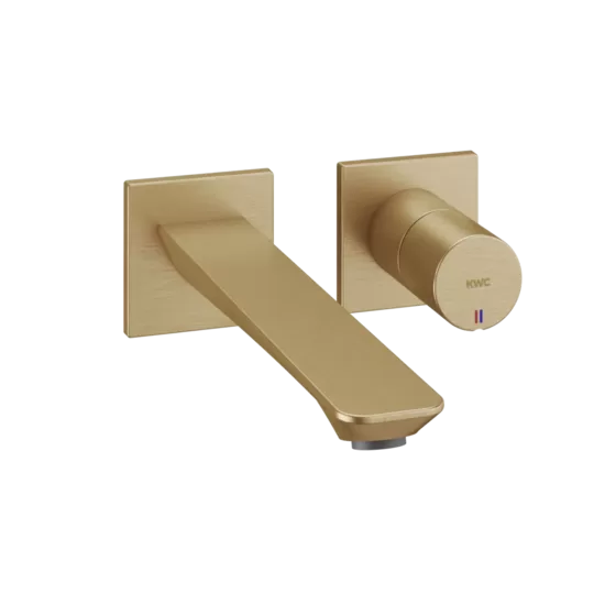 KWC HOME ORA dekoratīvā daļa 2-daļīgam izlietnes ūdens maisītājam no sienas A225, brushed copper (11.492.064.178 / 3600016999)