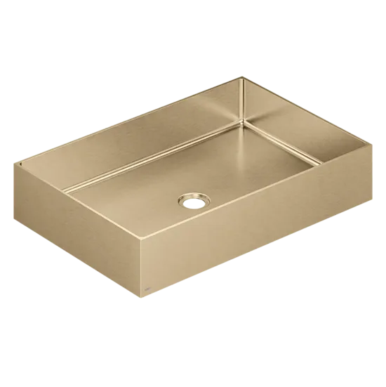 KWC HOME nerūsējošā tērauda dizaina izlietne 400x600x110mm, brushed copper  (80.002.130.778 / 3600018534)