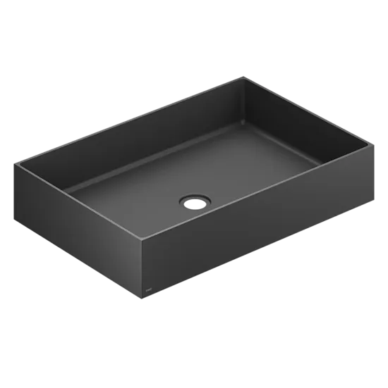 KWC HOME nerūsējošā tērauda dizaina izlietne 400x600x110mm, matt black  (80.002.130.776 / 3600018540)