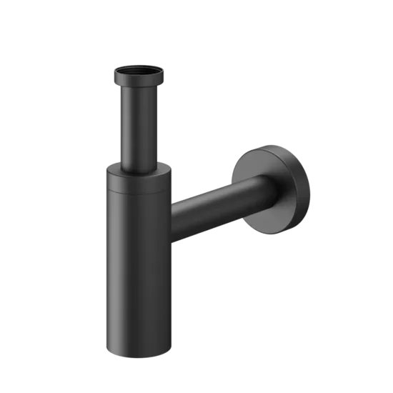 KWC HOME sifons 1 1/4", ø40 mm, matt black  (Z.538.992.176 / 538993)