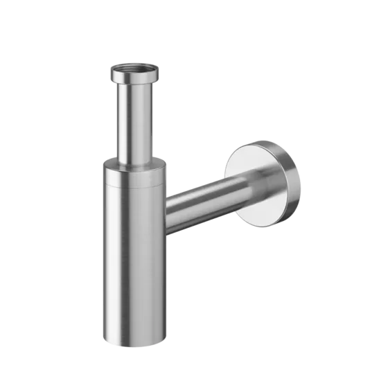 KWC HOME sifons 1 1/4", ø40 mm, brushed steel  (Z.538.992.177 / 538994)