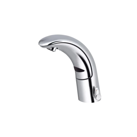 KWC Home IQUA bezkontakta izlietnes ūdens maisītājs ar pievienojamu barošanas bloku, hroms (K.12.JB.52.000N23)
