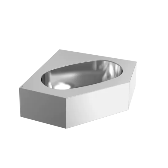 2030499146/WT310E ANIMA stūra izlietne 310 x 121 x 310 mm, nerūsējošais tērauds