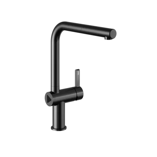 KWC HOME BEVO E  hibrīda virtuves izlietnes ūdens maisītājs ar izvelkamu dušu, industrial black (10.531.643.751FL 3600005936)