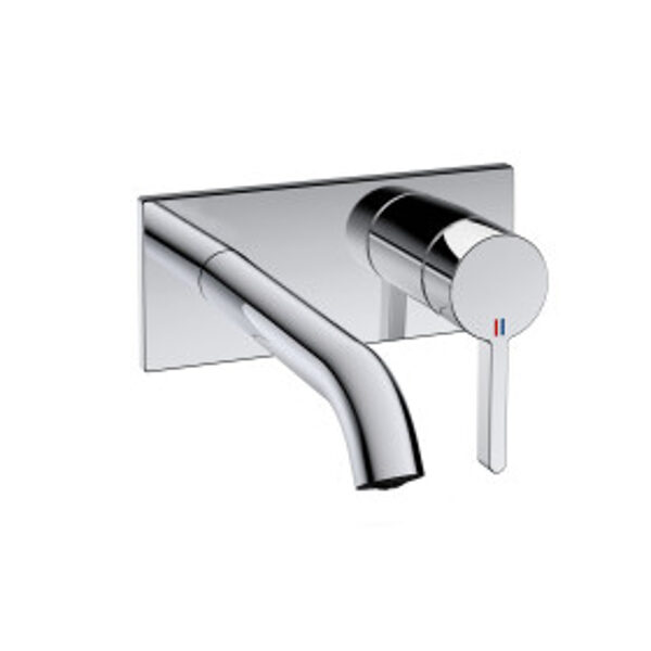 11.422.034.000 KWC BEVO dekoratīvā daļa izlietnes ūdens maisītājam no sienas A225, hroms