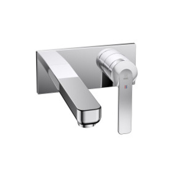 11.662.034.000 KWC DOMO 6.0 izlietnes ūdens maisītājs no sienas dekoratīvā daļa A225, hroms