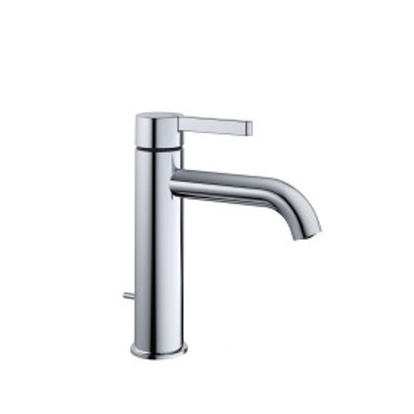 12.421.072.000FL KWC BEVO izlietnes ūdens maisītājs A140 bez mehāniskais korķis, hroms