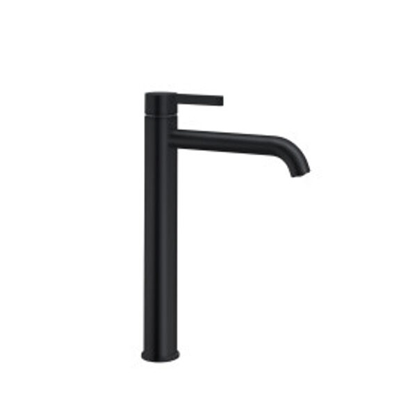 12.421.093.176FL KWC BEVO izlietnes ūdens maisītājs paaugstināts A195 be pop-up izplūdes, melns matēts