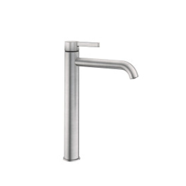 12.421.093.177FL KWC BEVO izlietnes ūdens maisītājs paaugstināts A195 bez pop-up izplūdes, nerūsējošais tērauds