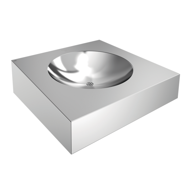 ANIMA izlietne cilvēkiem ar īpašām vajadzībām 500x105/160x500mm, bez pārplūdes, nerūsējošais tērauds (2000056724 / ANMX500)