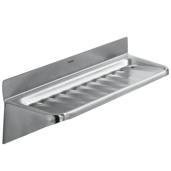 Paplāte/plaukts 195x77x96mm montāžai pie sienas, nerūsējošais tērauds (2000057041 / BS648)