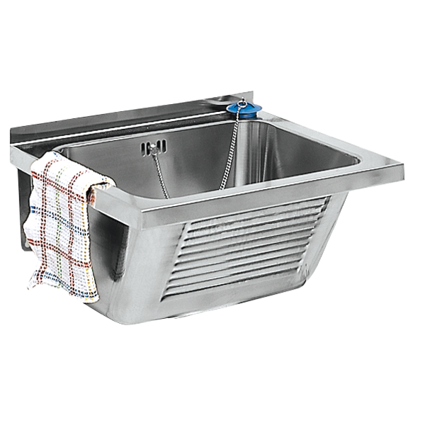 KWC SIRIUS saimniecības izlietne, nerūsējošais tērauds, 520x270x490 mm (2000057087 / LTJ500)